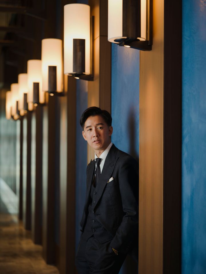 ウォルドーフ・アストリア大阪のデザインを手がけたアンドレ・フー。Photo_ ©Yutaro Yamaguchi