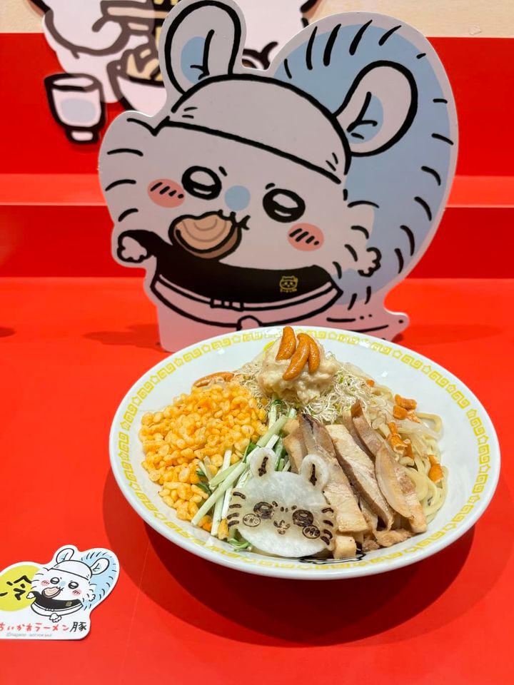 【期間限定メニュー】冷やし中華（柿の種トッピング）