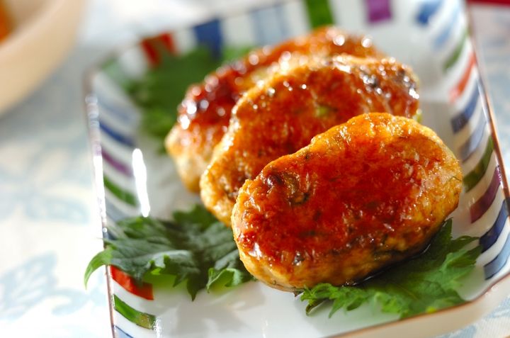 枝豆入り鶏つくね