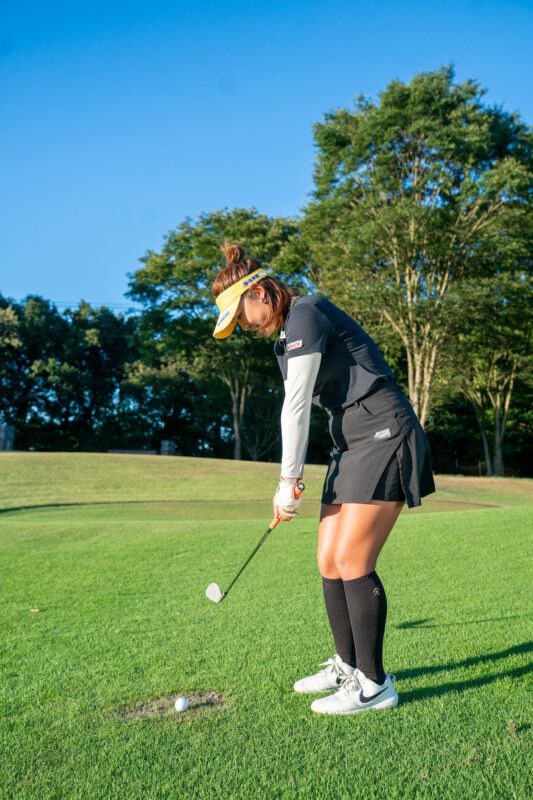 女子プロが薄芝からのアプローチを解説！ザックリ防止のカギは？