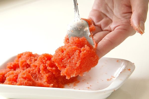 カンタン濃厚！タラコクリームパスタの下準備1