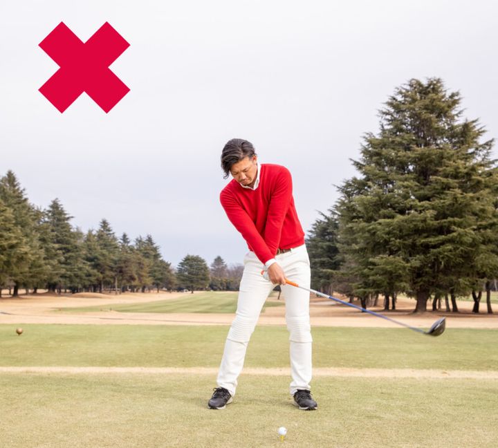 スイング中は「右ワキ締め」が絶対！アドレスの仕方から解説