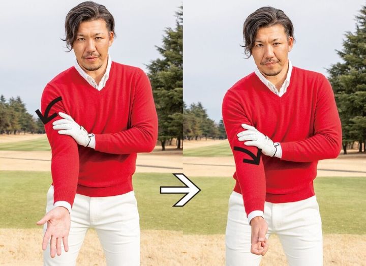 スイング中は「右ワキ締め」が絶対！アドレスの仕方から解説