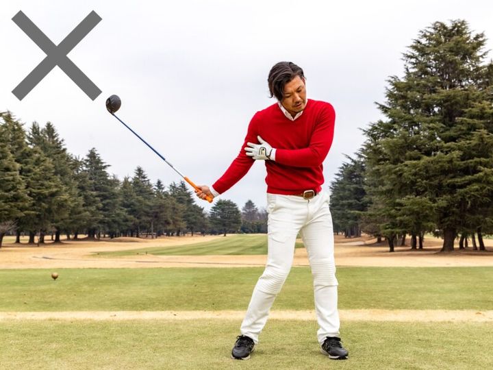 スイング中は「右ワキ締め」が絶対！アドレスの仕方から解説