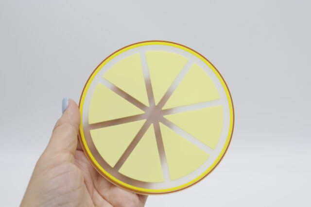 PVCコースター（果物柄）