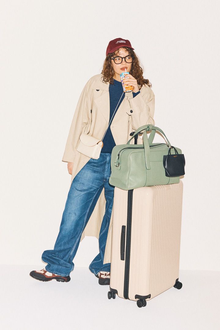 機内に持ち込めるボストンバッグはおしゃれなものを【本日のFUDGE GIRL-6月10日】