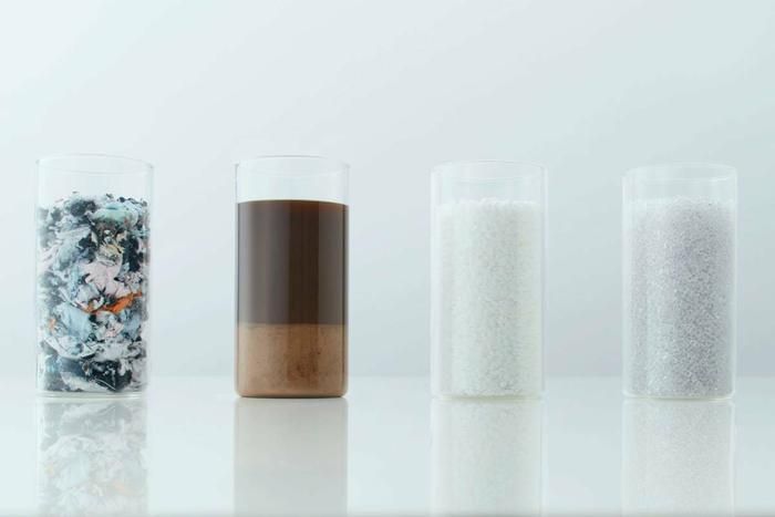 BRINGの服のリサイクル過程