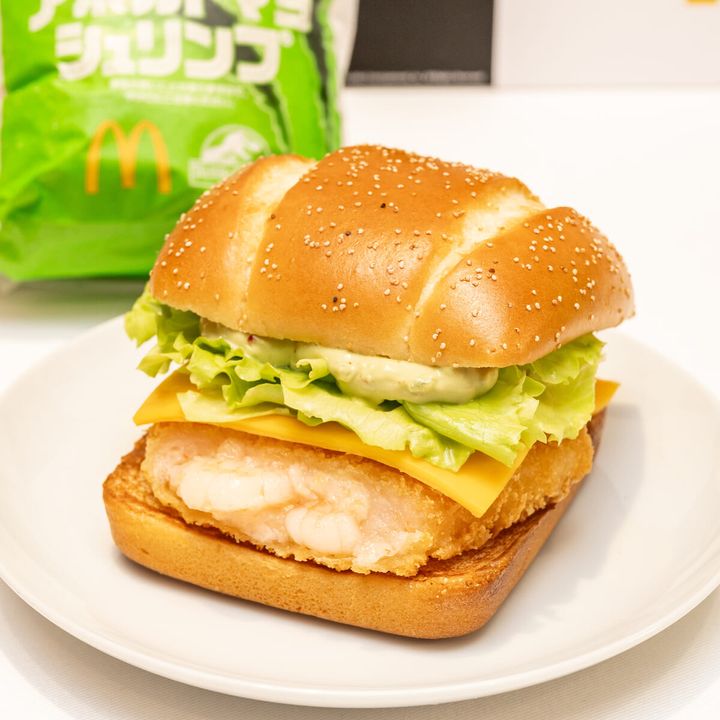 チーズアボカドマヨシュリンプ