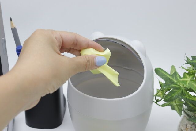 ミニアニマルゴミ箱 使用例