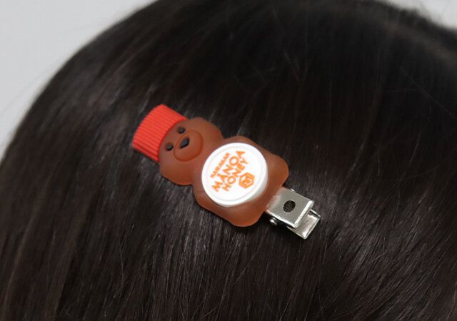 宝島社付録のマノアハニー＆ミードの前髪クリップ2