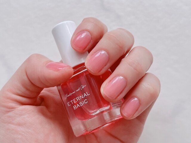 エターナルベーシック ミュートクリアピンク 爪に使用