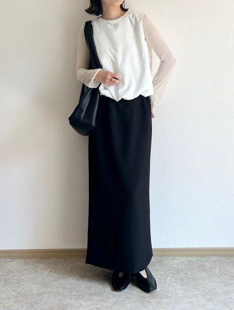 シアーインナーで奥行きをプラス