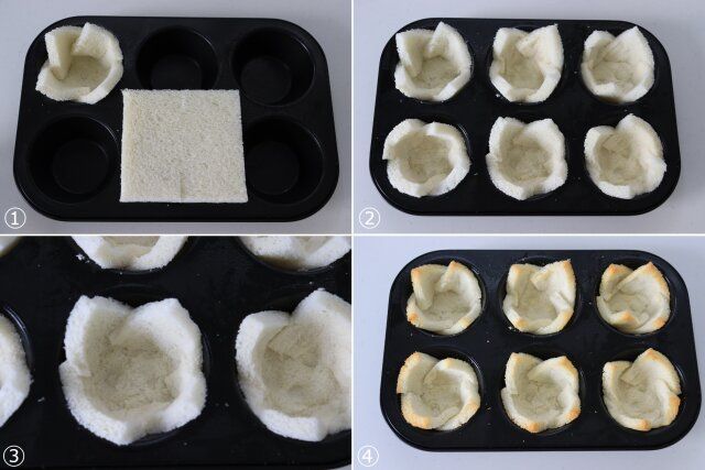 食パンを空焼きする