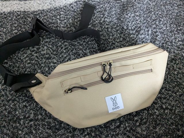 DOD多機能ボディバッグベージュ