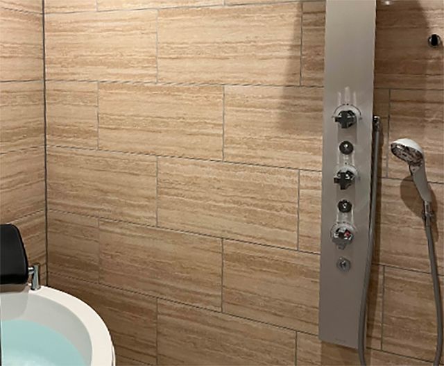 オーバーヘッドシャワー