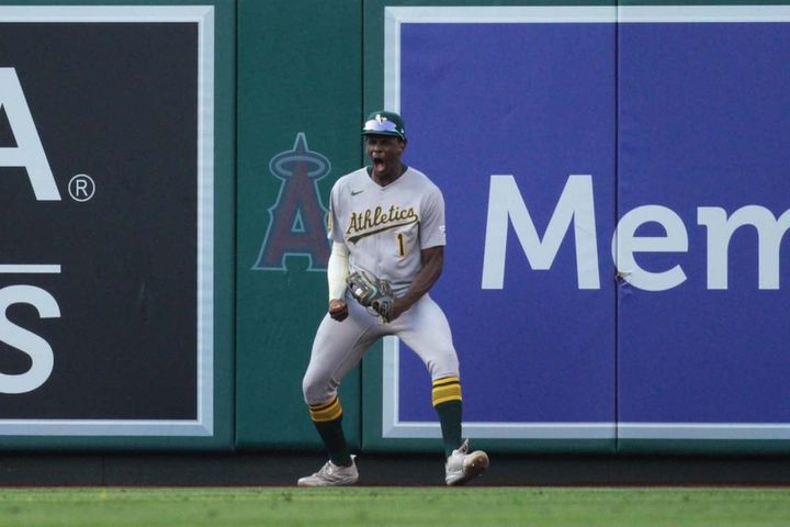 アスレチックスのデンゼル・クラーク（C）Getty Images