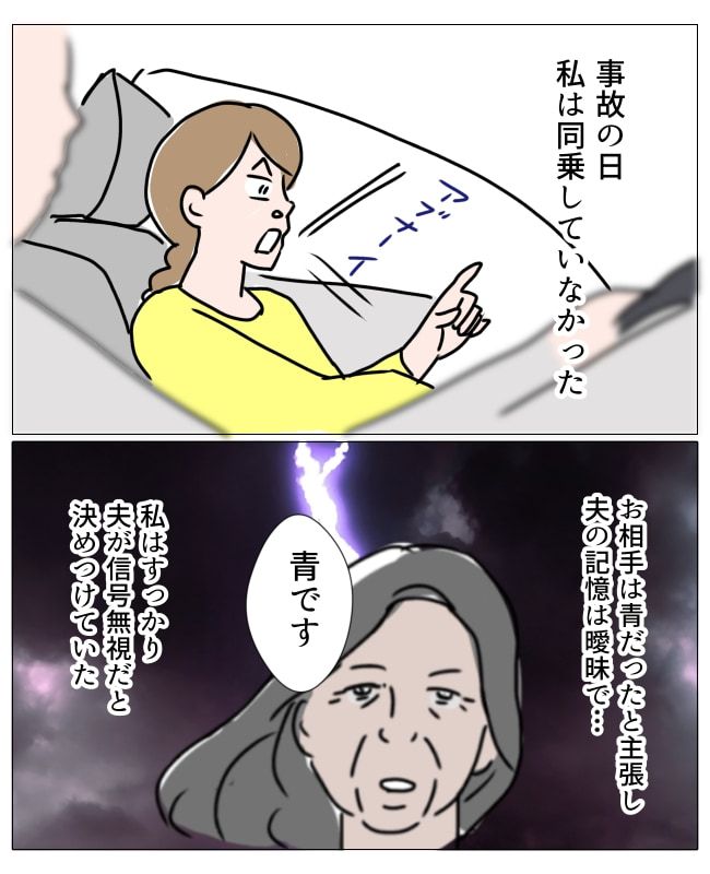 ドラレコなしで事故／フワリー