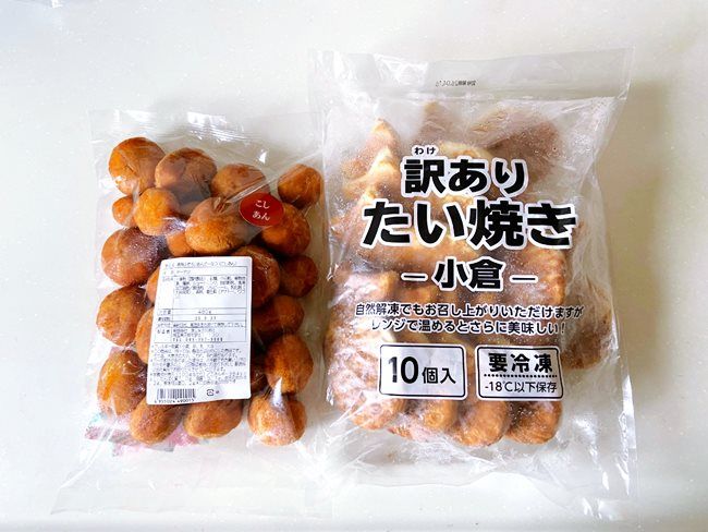 訳ありたい焼き 徳陽ふぞろいあんどーなつ