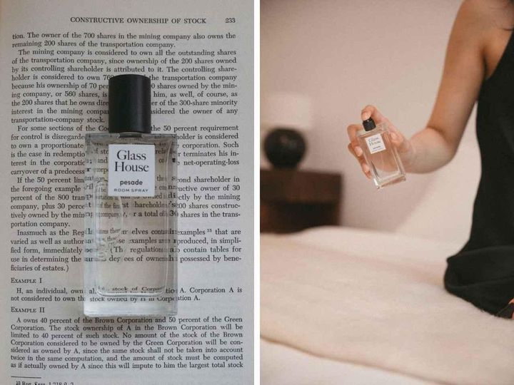 画像: 「Glass House ルームスプレー」50ml ￥5,900 出典：ペサドゥ