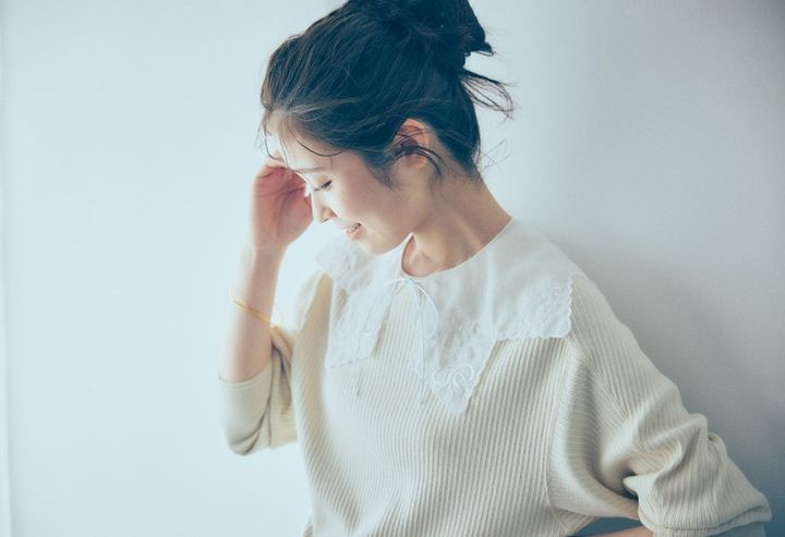 【つけ襟】 いつものトップスをちょっぴり甘くおめかし