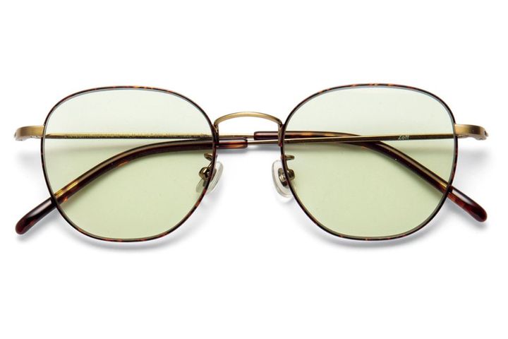 メガネのアイガンのメタルフレームのサングラス