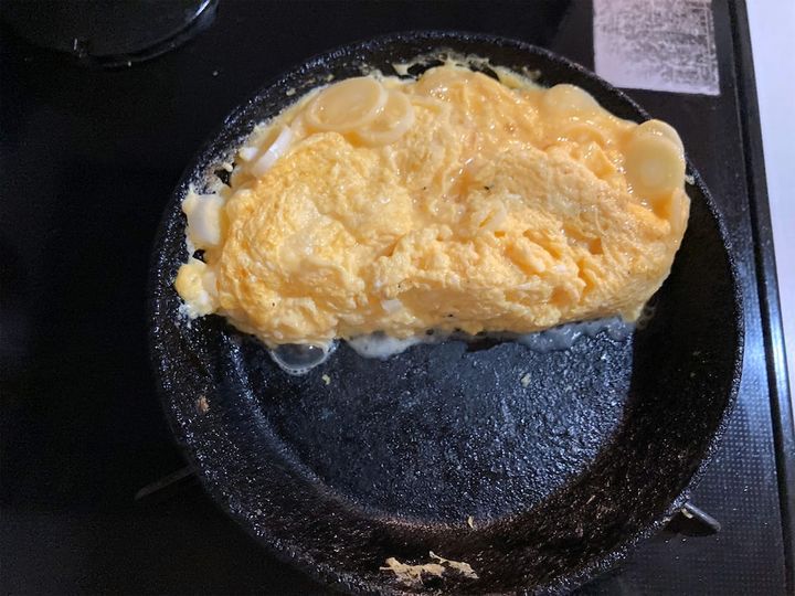 半分に折りたたむ