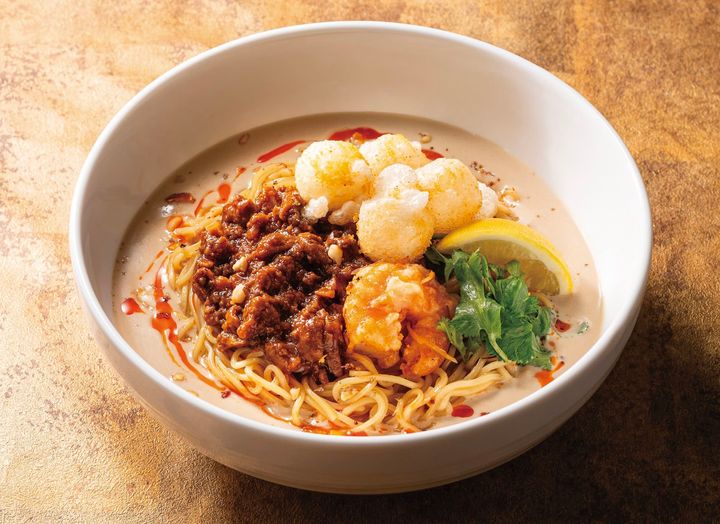 飯田商店コラボのデニーズの担々麵