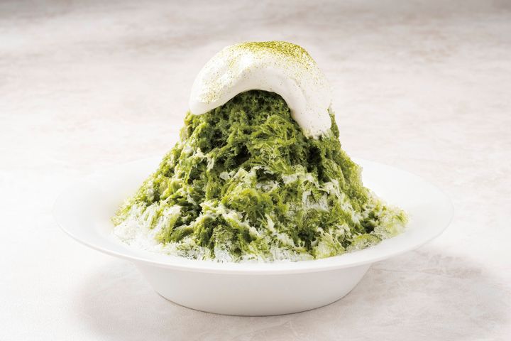 デニーズの抹茶かき氷