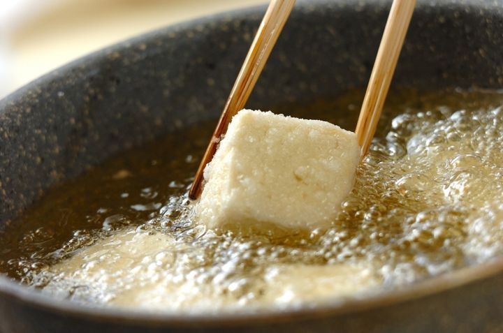 カリふわじゅわ！ 基本の揚げ出し豆腐の作り方2