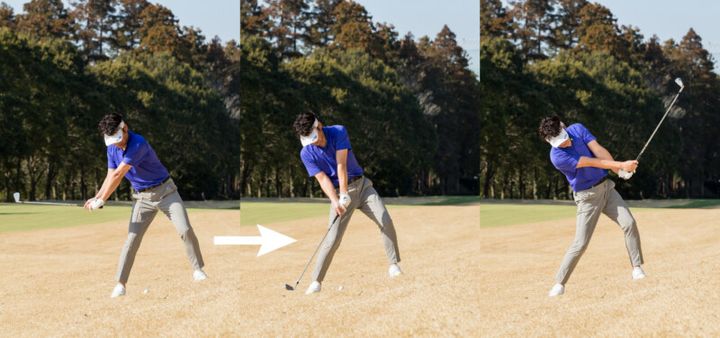 傾斜に刺さらず振り抜くコツは？アイアンショットの苦手克服レッスン