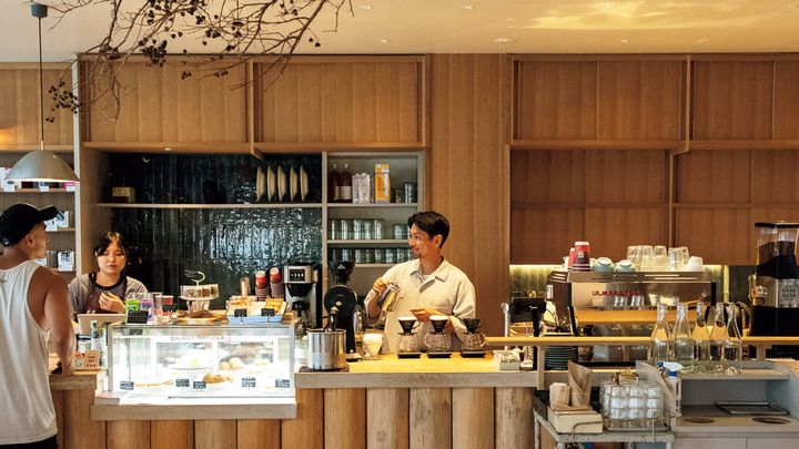 東京〈オニバス・コーヒー 自由が丘〉店内