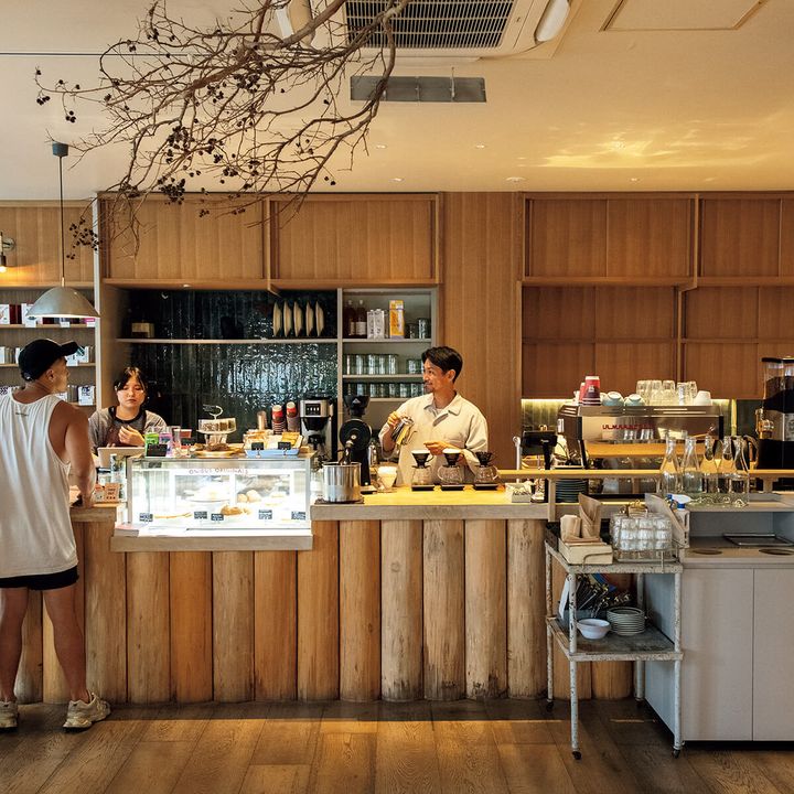 東京〈オニバス・コーヒー 自由が丘〉店内