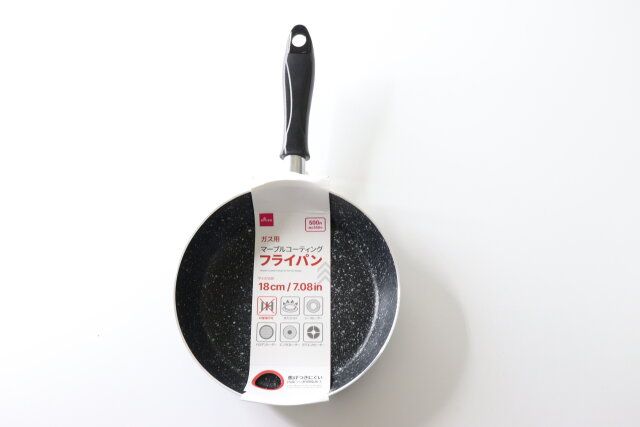 ガス用マーブルコーティングフライパン（18cm） パッケージ