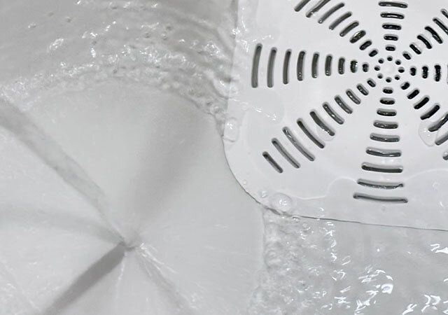 洗面台お風呂の排水口フィルター 使用例