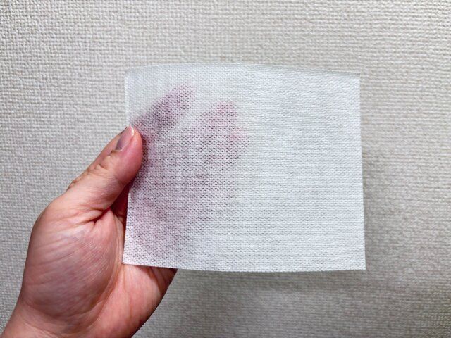 衣類くすみ防止シート25枚入 形状