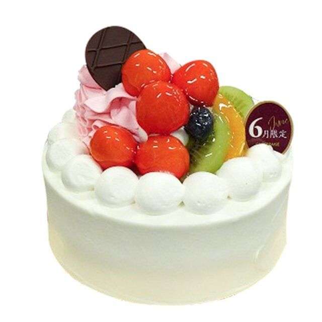 シャトレーゼ 【6月限定】国産さくらんぼのデコレーション 14cm