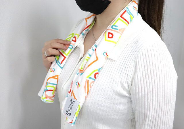 宝島社付録のDODのマフラータオルセット5