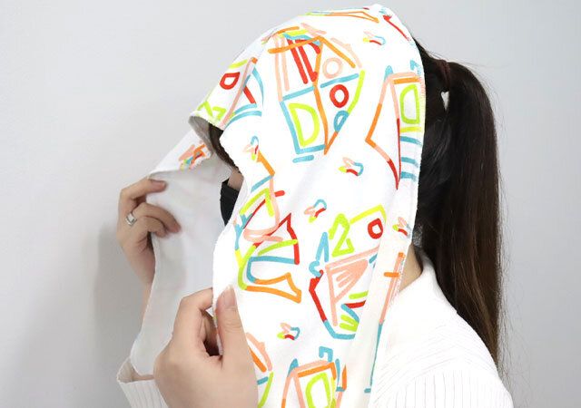 宝島社付録のDODのマフラータオルセット6