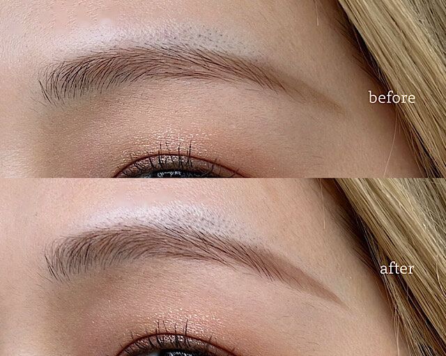 ポイント②眉尻のボヤけ