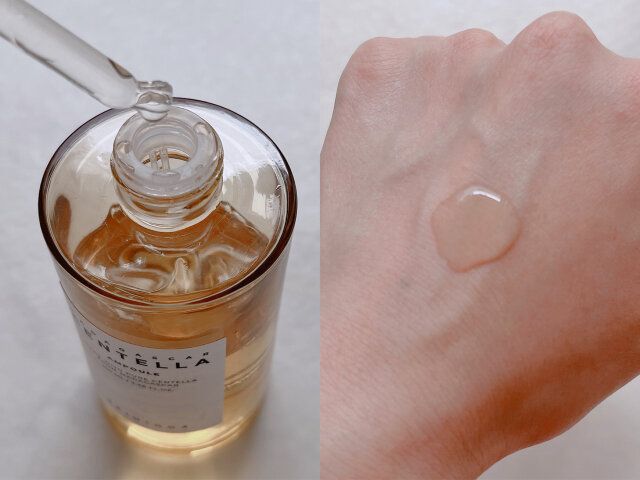 SKIN1004 マダガスカルセンテラアンプル 手の甲に付ける