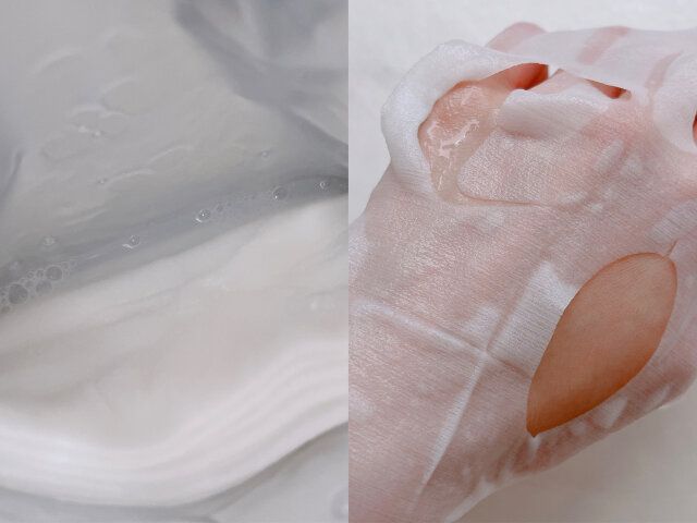 なめらか本舗 モイストエッセンスマスクNC 手の甲に付ける