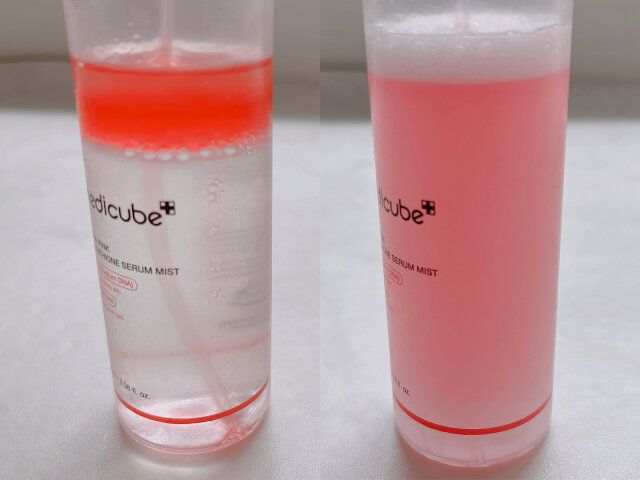 メディキューブ PDRNピンクセラムミスト 美容成分が3層