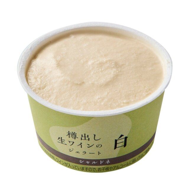 シャトレーゼ 樽出し生ワインのジェラート白 シャルドネ 4個入