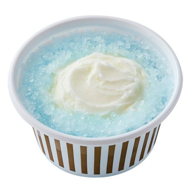 シャトレーゼ 白州名水かき氷フロート ソーダ＆バニラ 4個入