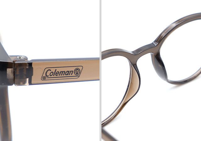 コールマン調光サングラスブランドロゴ
