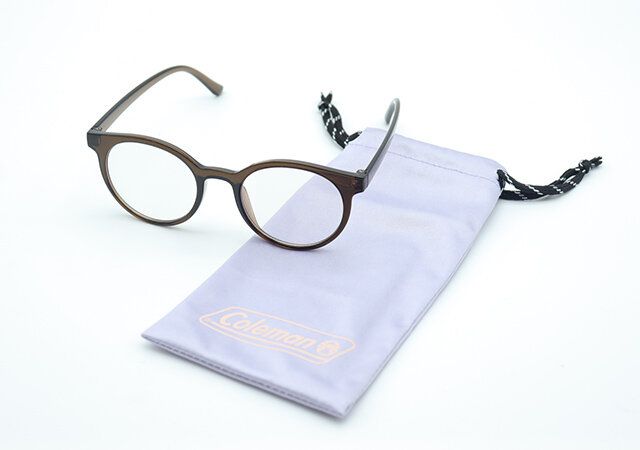 Coleman［コールマン］調光サングラス＆めがねふきにもなる巾着ケース