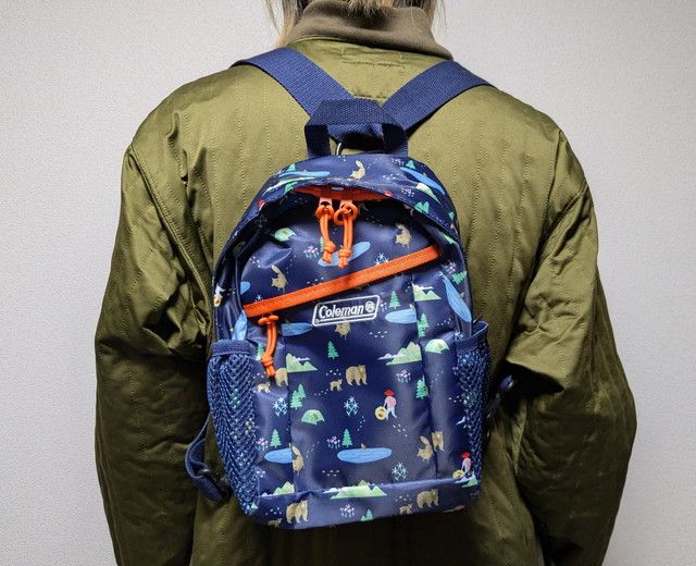 コールマンWALKER 3WAYBAGリュックにしたところ
