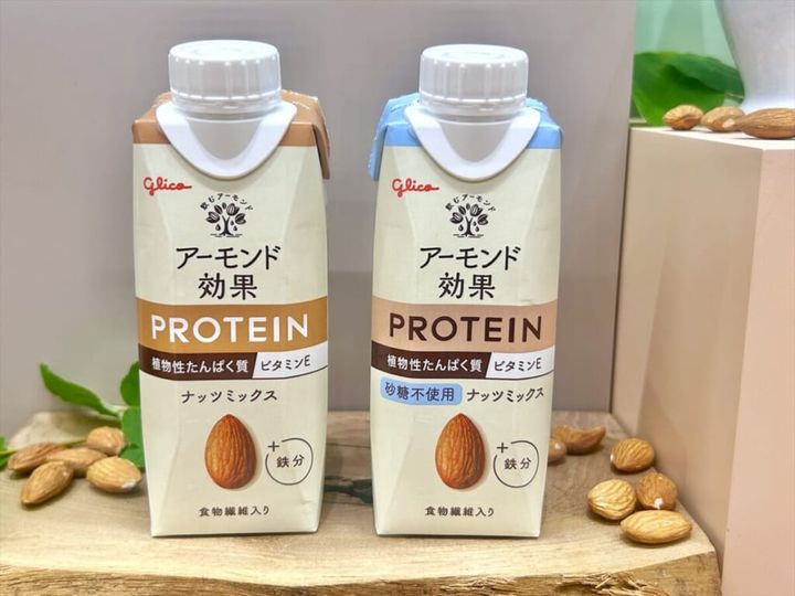 「アーモンド効果 PROTEIN＜ナッツミックス＞」「アーモンド効果 PROTEIN＜ナッツミックス 砂糖不使用＞」