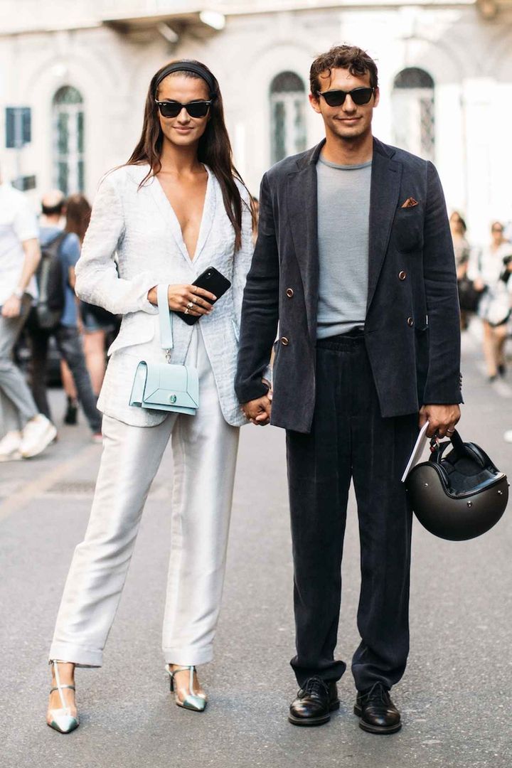 画像: ツヤパンツが清涼感を高めてくれる