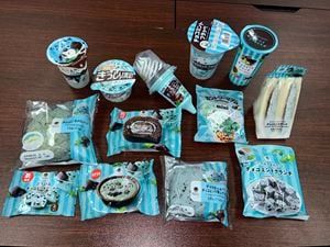 ファミリーマートの「チョコミントフェア」